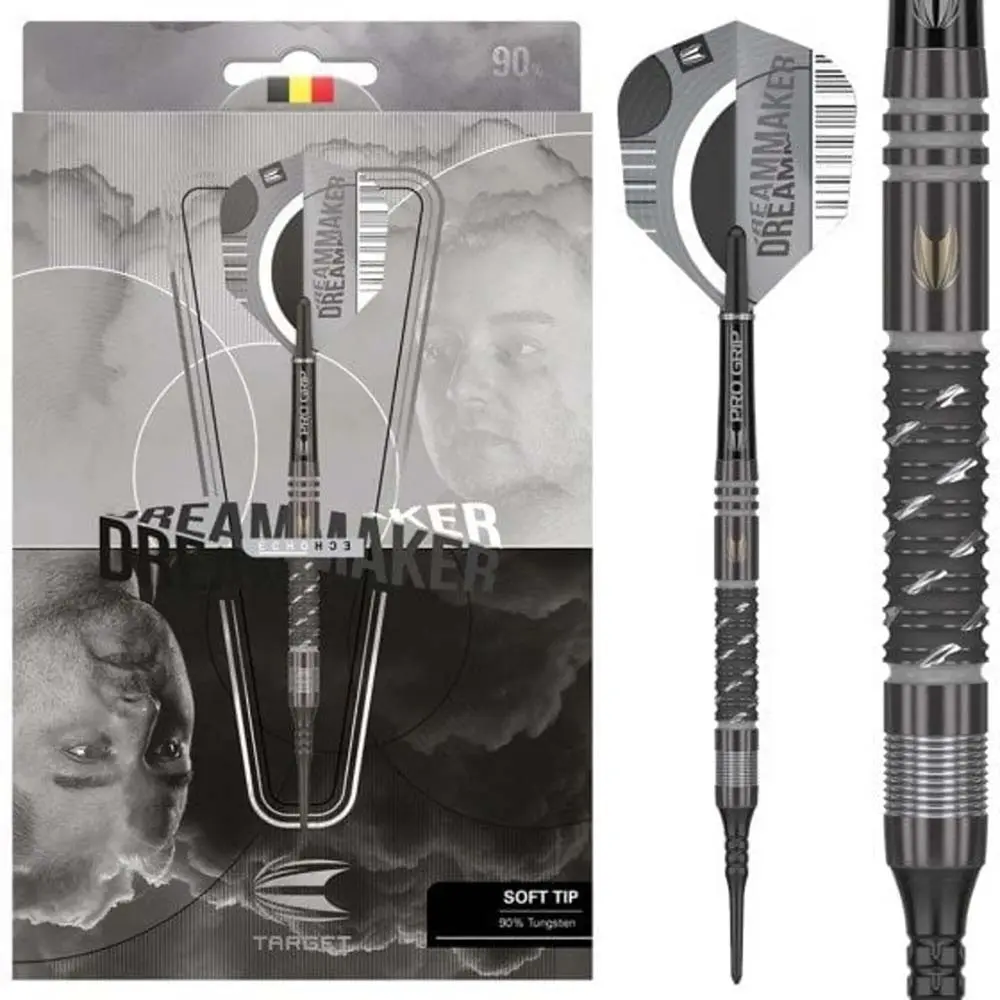 Dardos Target Dimitri Van Den Bergh X Echo 90% Tungsteno 20g Profesionales vista 4