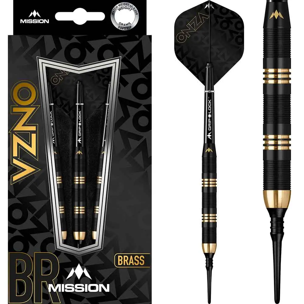 Dardos Mission ONZA M1 Latón 19g Iniciación vista 3