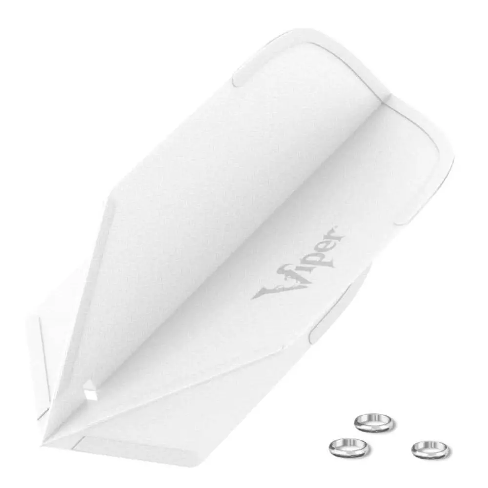 Pluma Dardos Viper Cool Flights Slim White30-7703