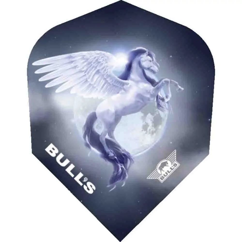 Plumas Bulls Darts Powerflite No6 Pegasus Blue50868