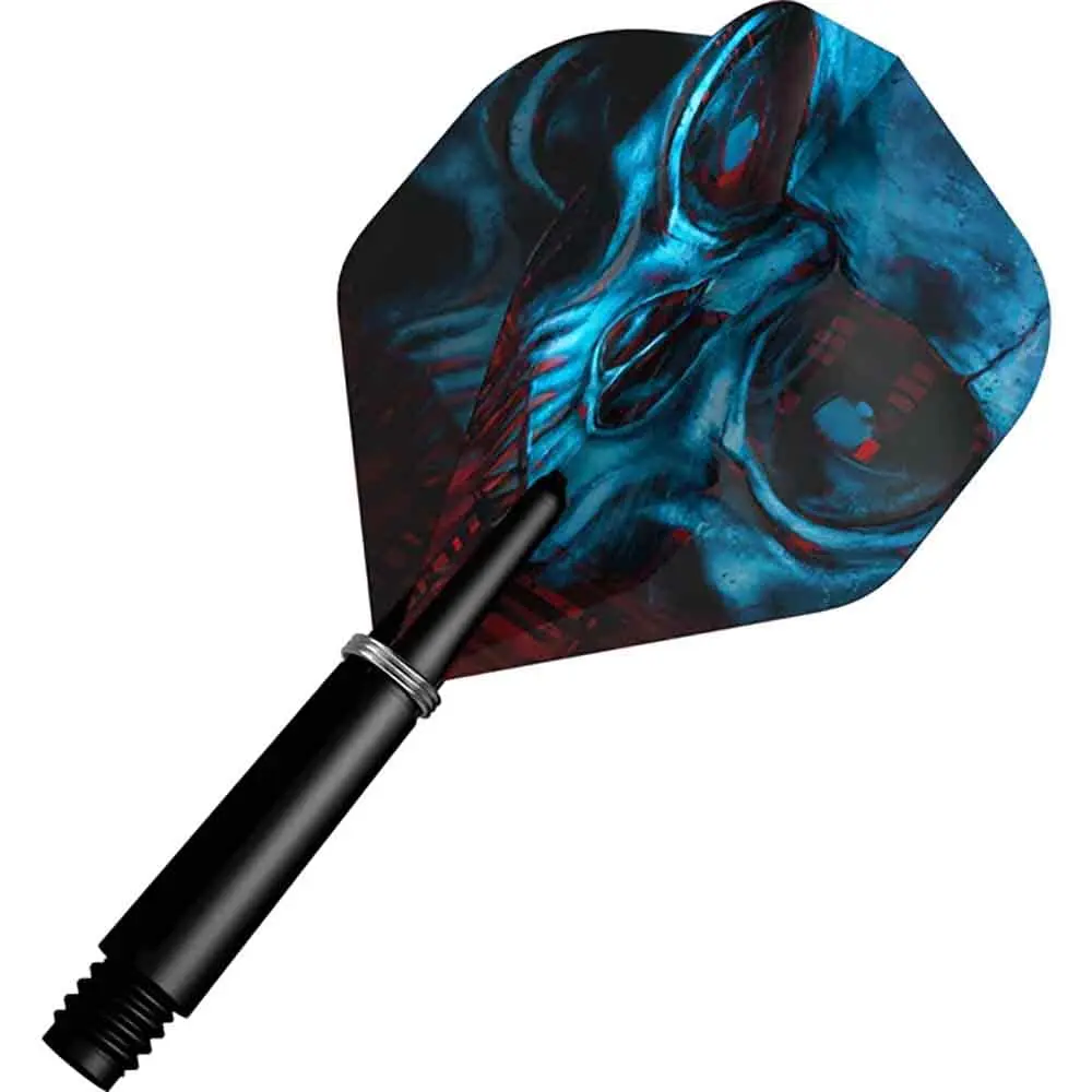 Plumas Designa Horror Show No2 Std Zombie SkullF3411 vista 3