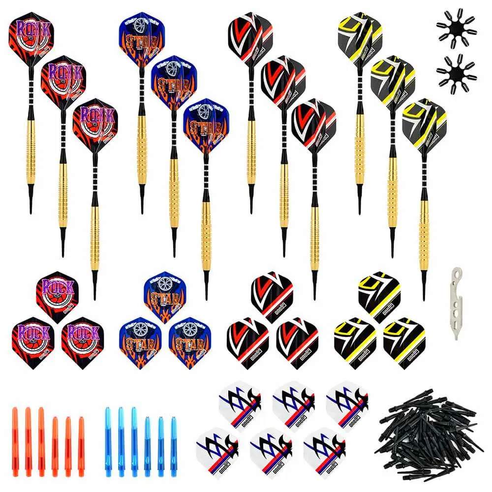 Dardos One80 Steel Pack For Player 14- Latón 18g Iniciación