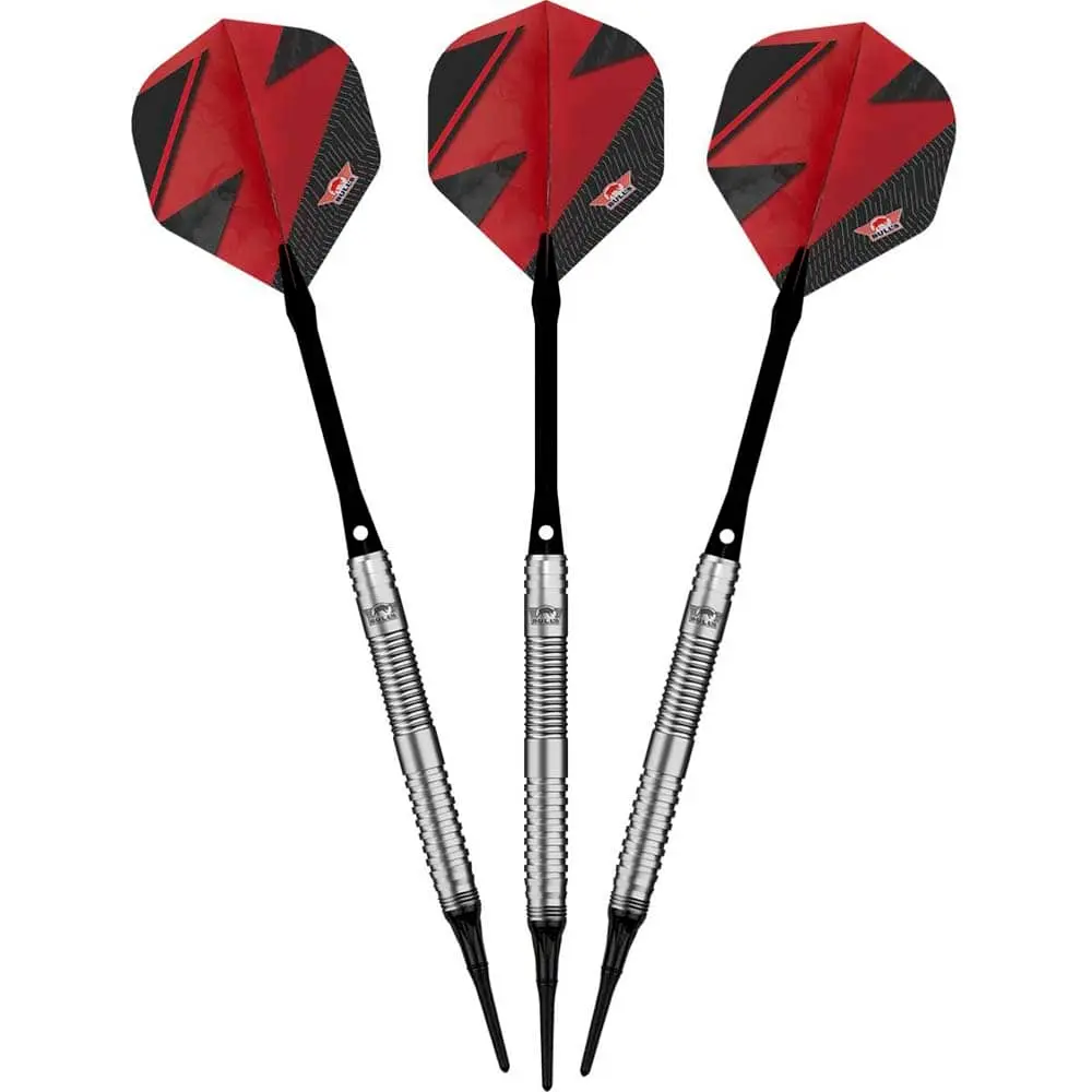 Dardos Bulls DE Lightning Red 80% Tungsteno 21g Alto Rendimiento vista 3