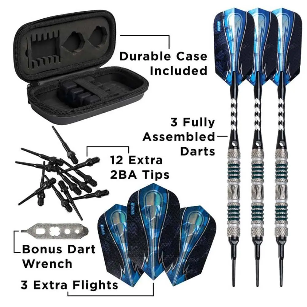 Dardos Viper Astro Darts 21--18 80% Tungsteno Alto Rendimiento vista 2