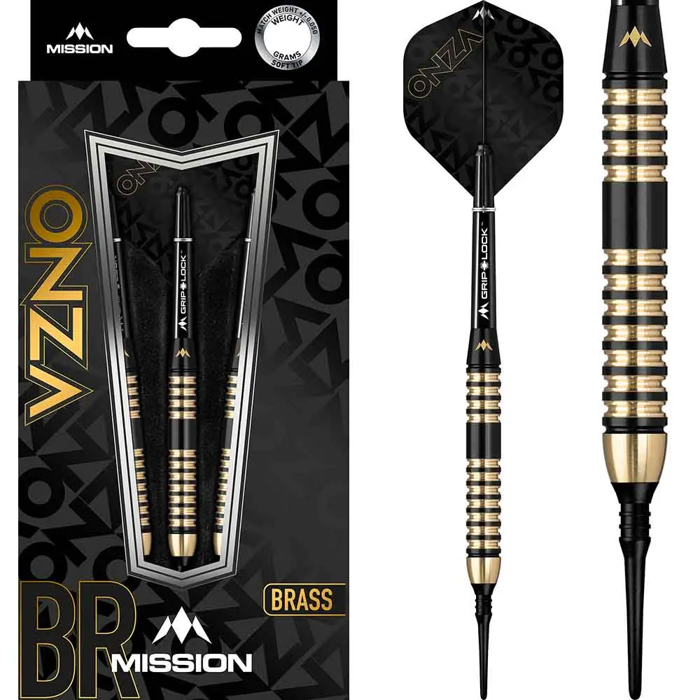Dardos Mission ONZA M4 Latón 19g Iniciación vista 3