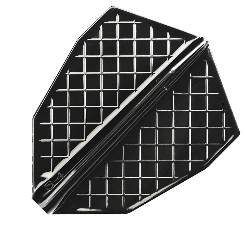 Plumas Cosmo Darts Flights Flight Pro S-4 Black vista 3
