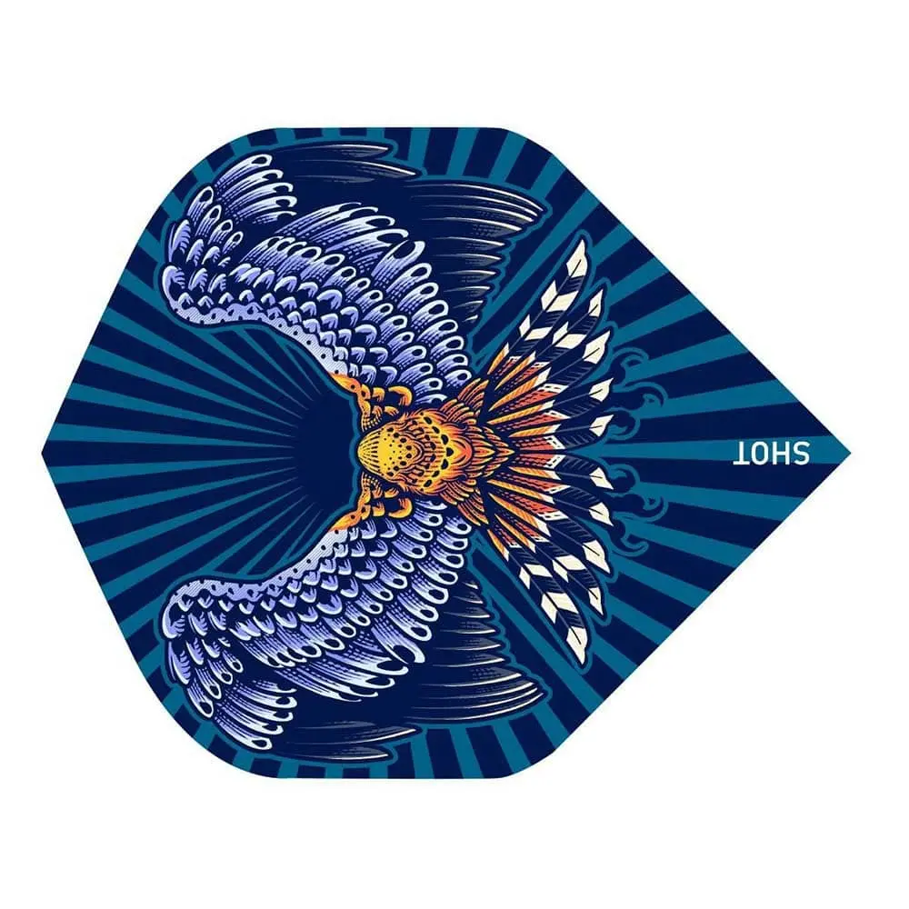 Plumas Shot Darts Birds of Prey Kestrel Standard no2SH-SF5450 vista 2