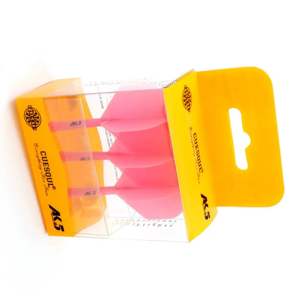 Plumas Cuesoul Flights AK5 Shape L RosaCSAK-56YS-L vista 3