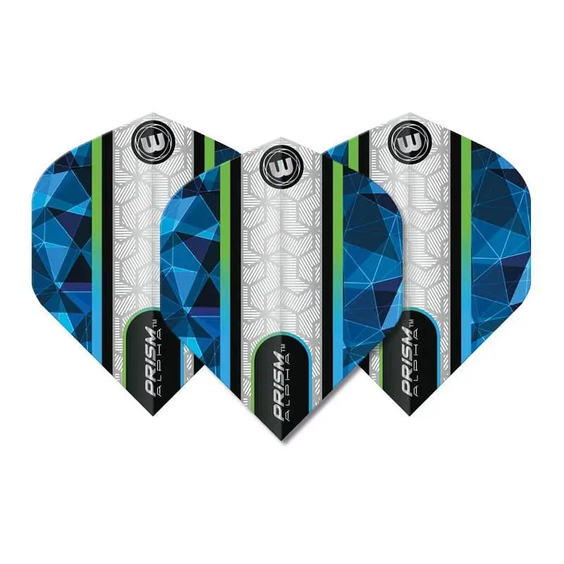 Plumas Winmau Darts Standard Prism Alpha White Blue6915.196 vista 3