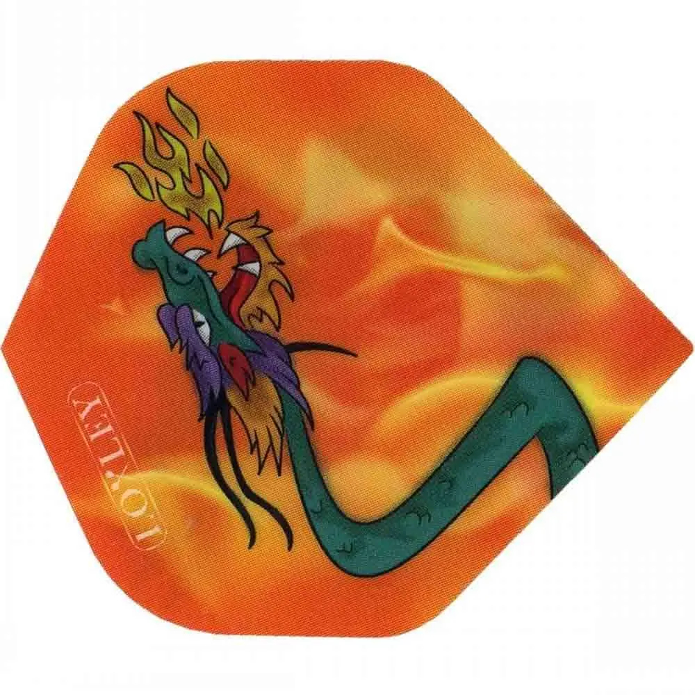 Plumas Loxley Darts The Dragon Estandar no2 vista 3