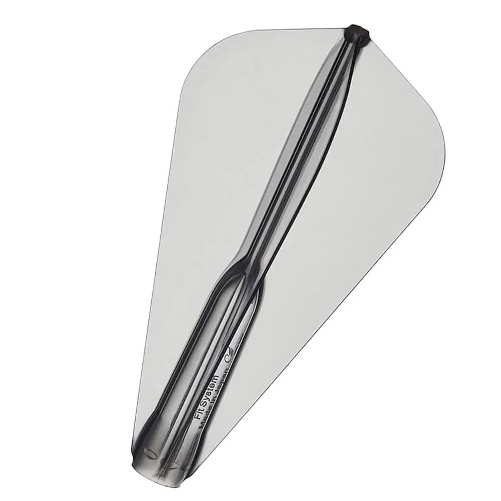 Plumas Fit Flight Air 3 unid Super Kite Negro