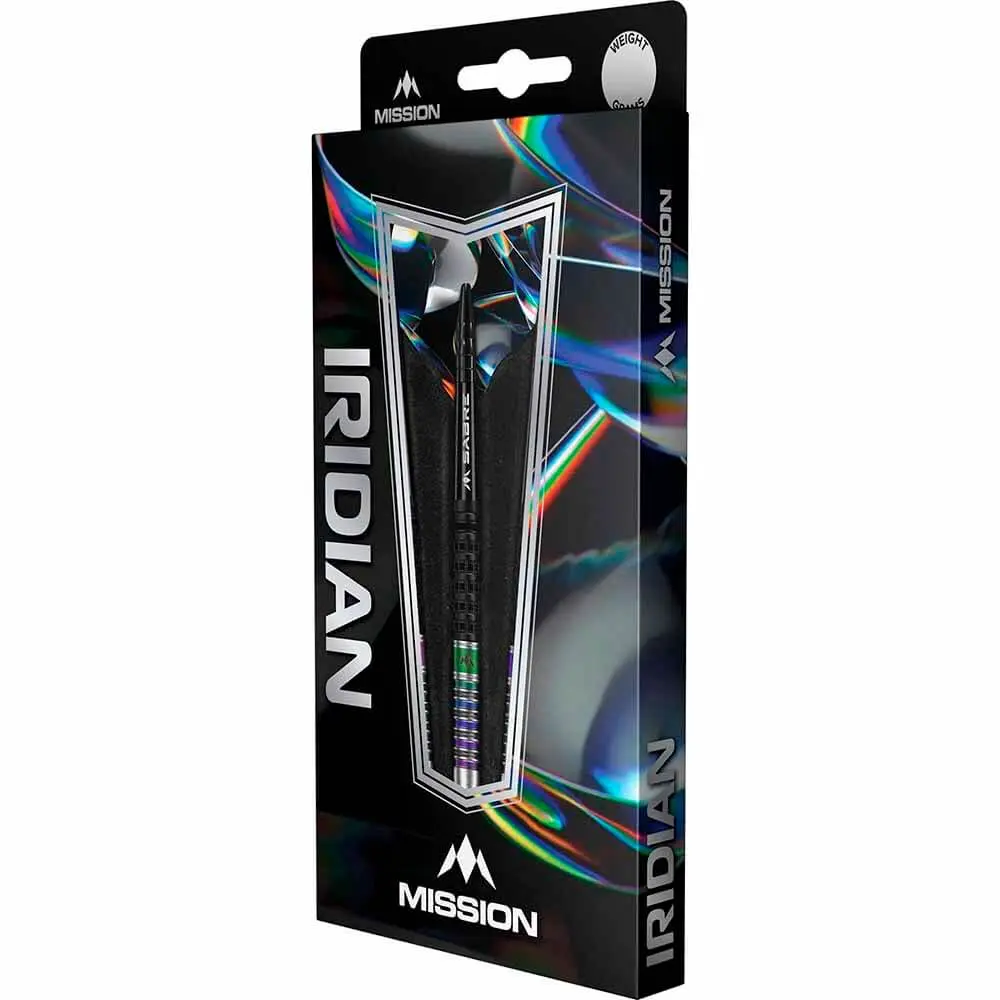 Dardos Mission Iridian Coral 90% Tungsteno 20g Profesionales vista 5