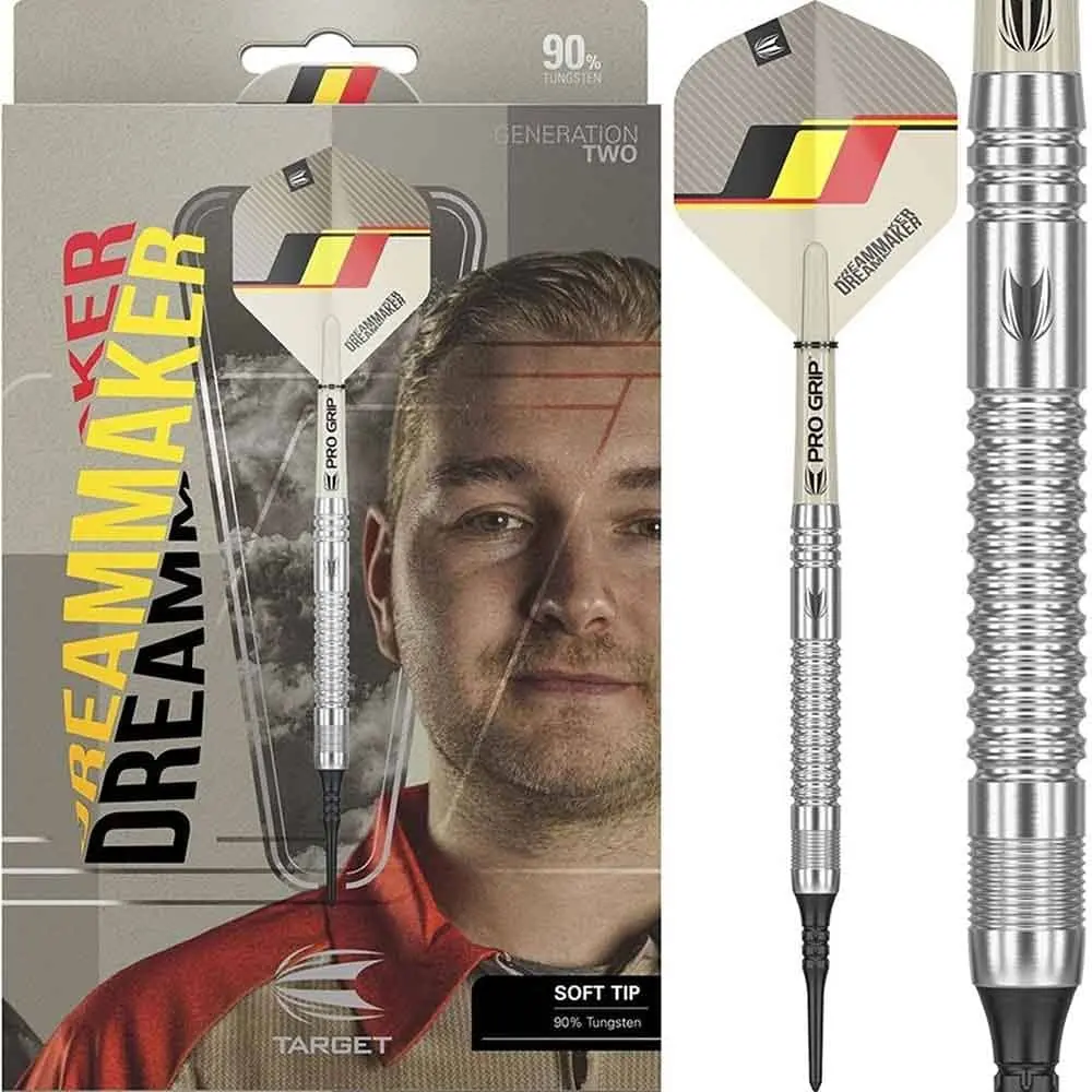 Dardos Target Dimitri Van Den Bergh Gen 2 90% Tungsteno 19g Profesionales vista 3