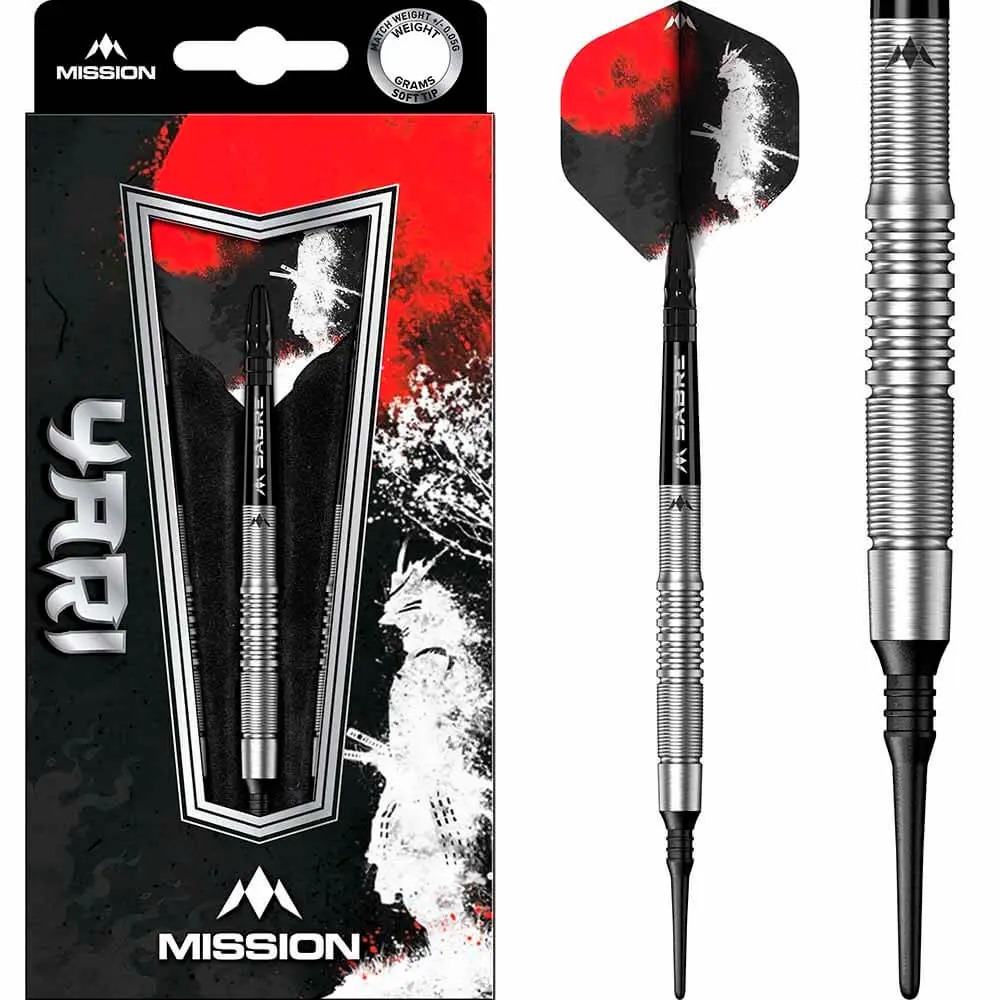 Dardos Mission Yari 90% Tungsteno 19g Profesionales vista 6