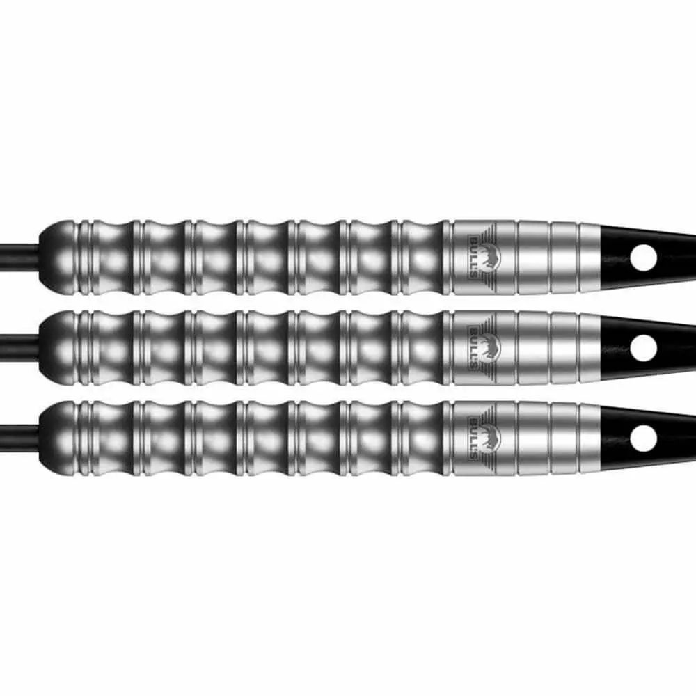 Dardos Bulls Darts Bulls Chaos Green P.Metal 90% 22g vista 6