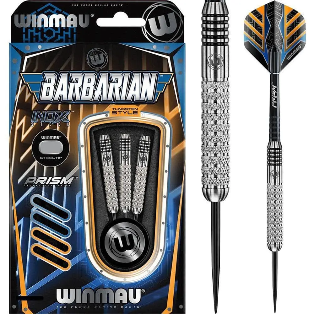 Dardos Winmau Darts Barbarian 22g Acero2302.22 vista 3
