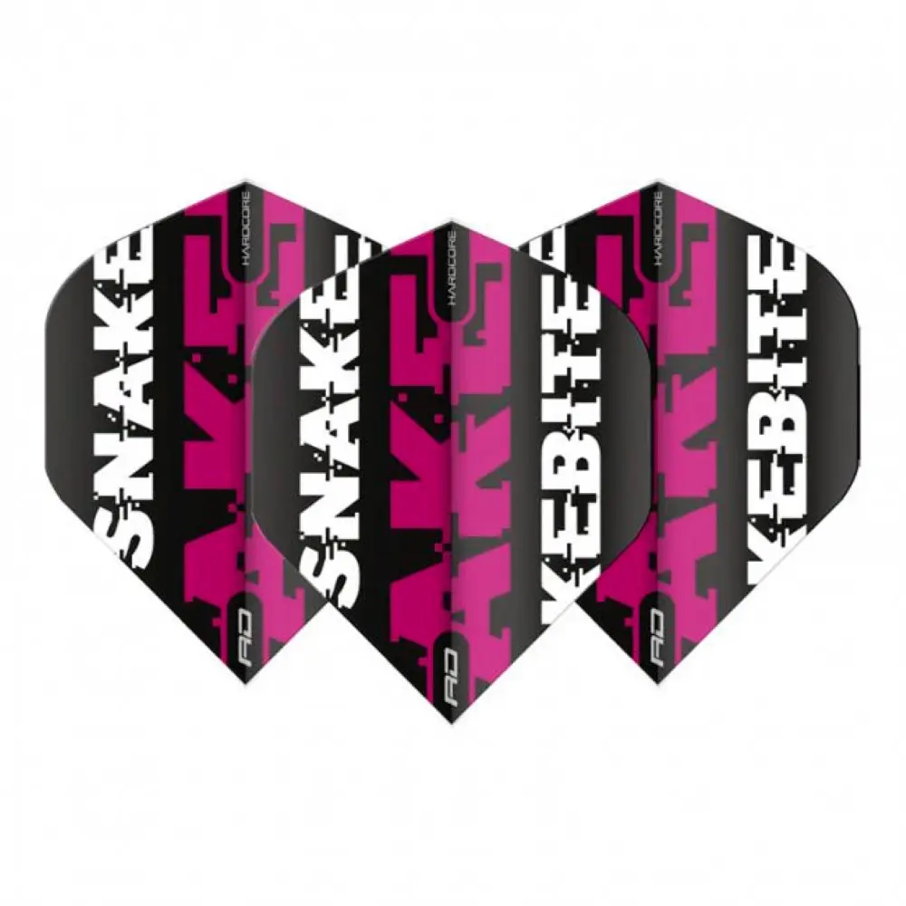 Plumas flights Red Dragon Peter Wright - Snakebite Magenta Flights vista 2