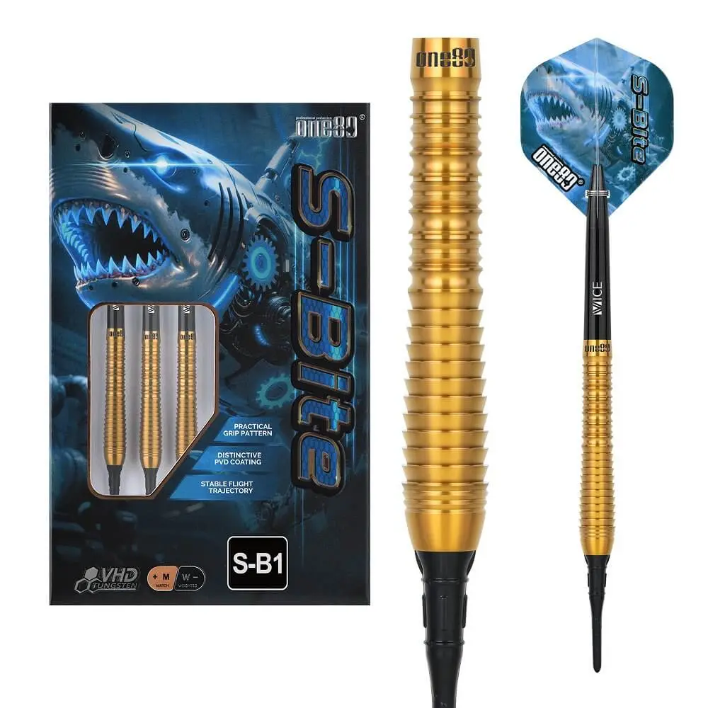 Dardos One80 Sbite- P.Plastico 90% Tungsteno 18g Profesionales vista 4