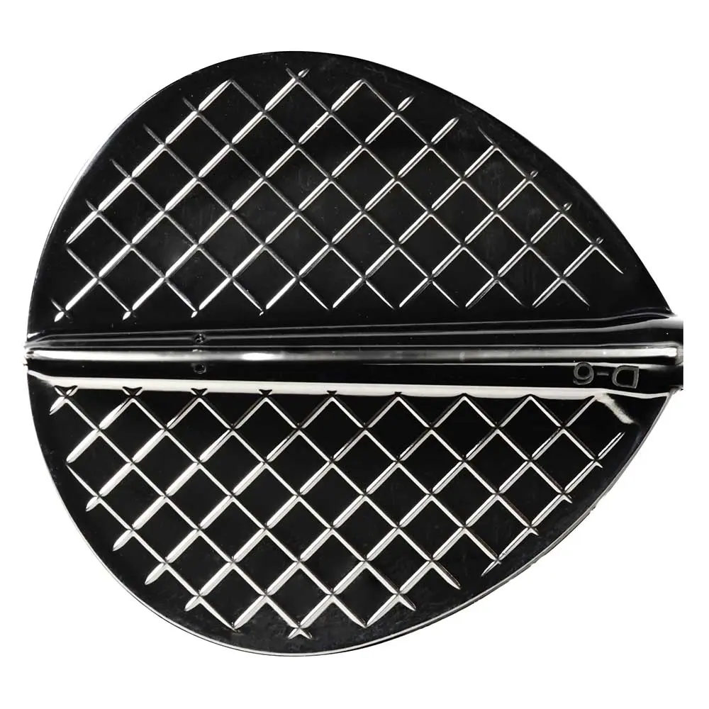 Plumas Cosmo Darts Flights Flight Pro D-6 Black vista 2