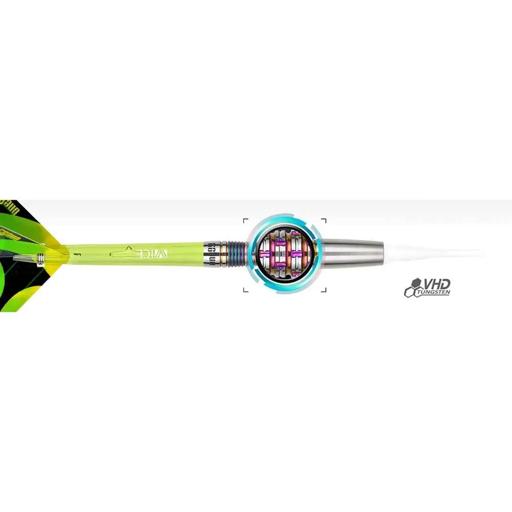 Dardos One80 Chameleon Apatite Soft 90% Tungsteno 20g Profesionales vista 2