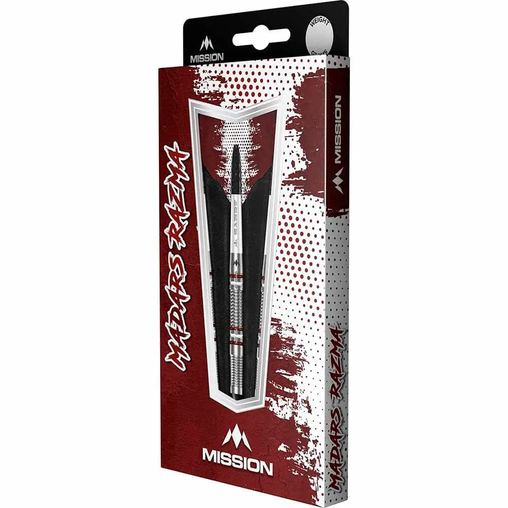 Dardos Mission Madars Razma 95% Tungsteno 21g Profesionales vista 6