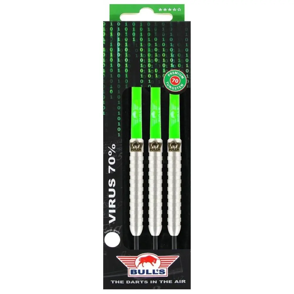 Dardos Bulls Darts Virus 70% 22gr11622 vista 3