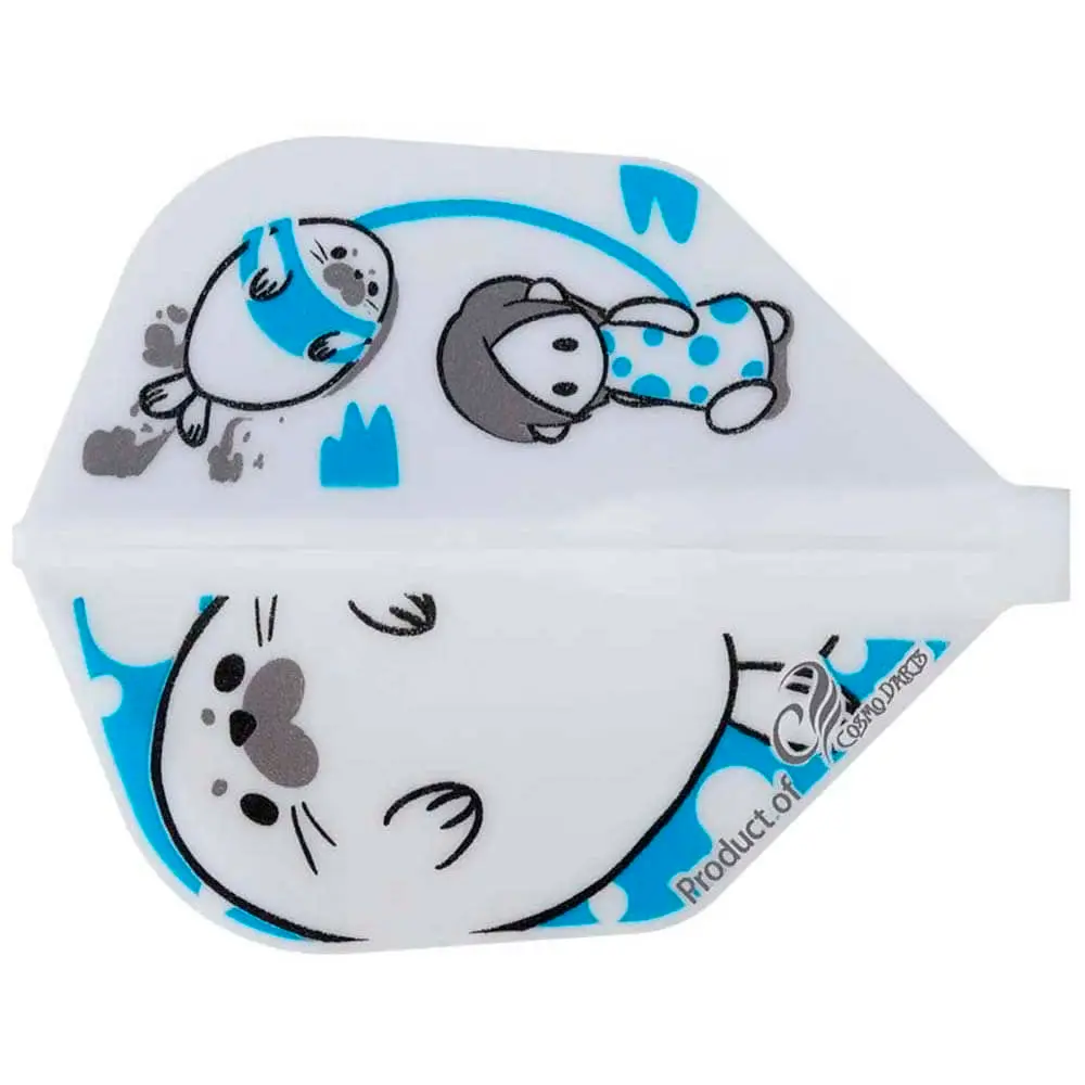 Plumas Fit Flight Mako Fujita Shape Blanco vista 2