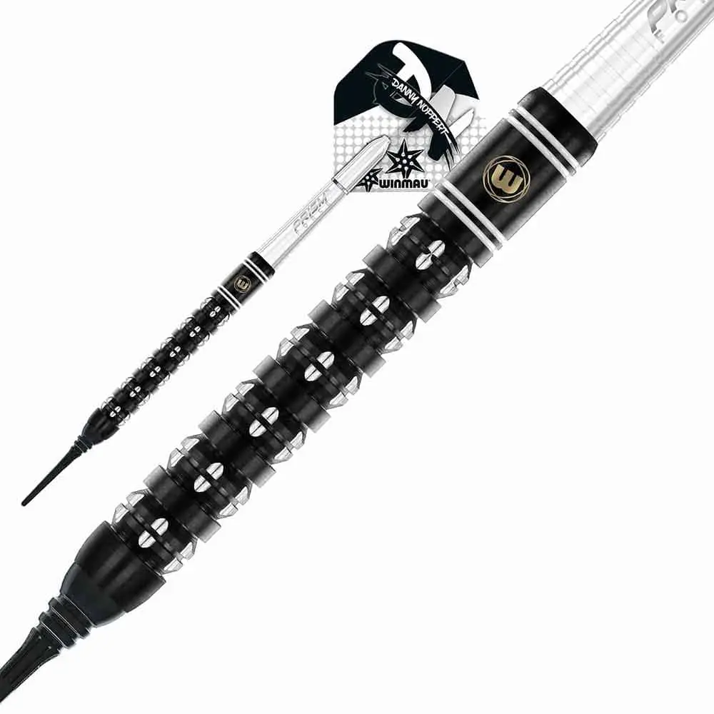Dardos Winmau Darts Danny Noppert Freeze Edition 20 90% Tungsteno 20g Profesionales vista 2