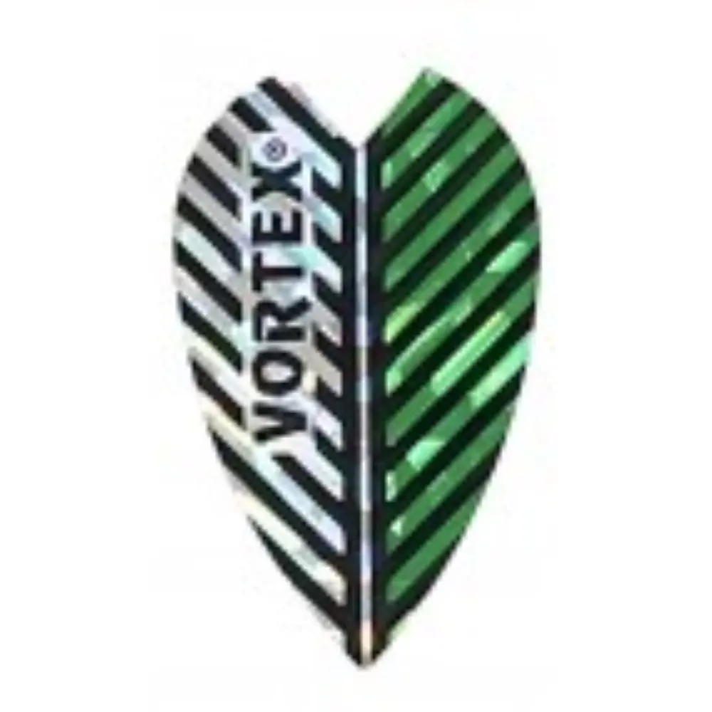 Plumas Vortex Plata/VerdeF0522-9012
