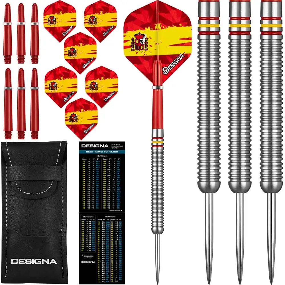 Dardos Designa Patriot X Darts España 90% 24gD0736
