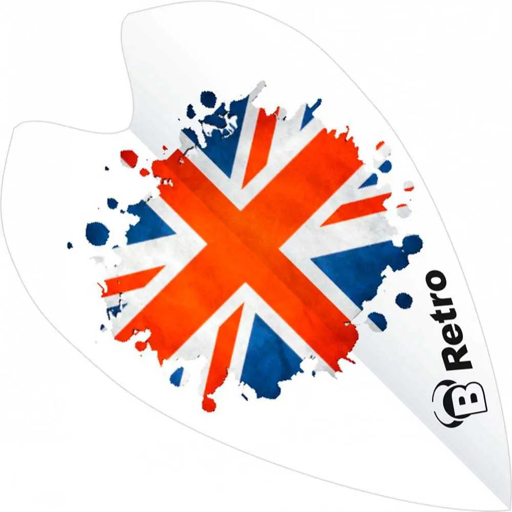 Plumas Bulls Darts DE Retro Mini England50960 vista 3