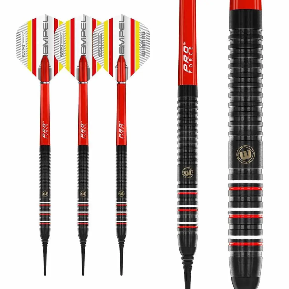 Dardos Winmau Florian Hempel 20 85% Tungsteno 20g Alto Rendimiento vista 2