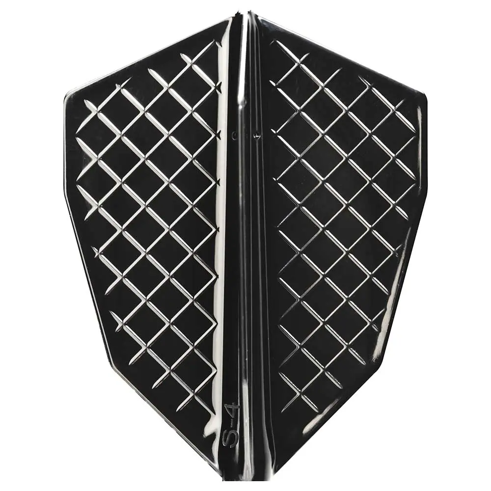 Plumas Cosmo Darts Flights Flight Pro S-4 Black
