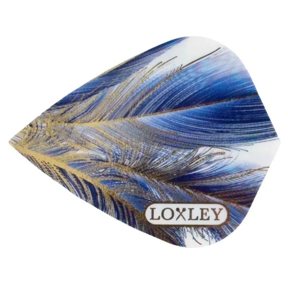 Plumas Loxley Feather Blue Oro Kite vista 2