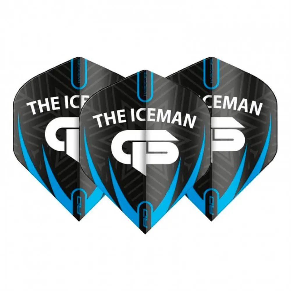 Plumas Flights Red Dragon Hardcore Gerwyn Price Black, White Grey vista 2