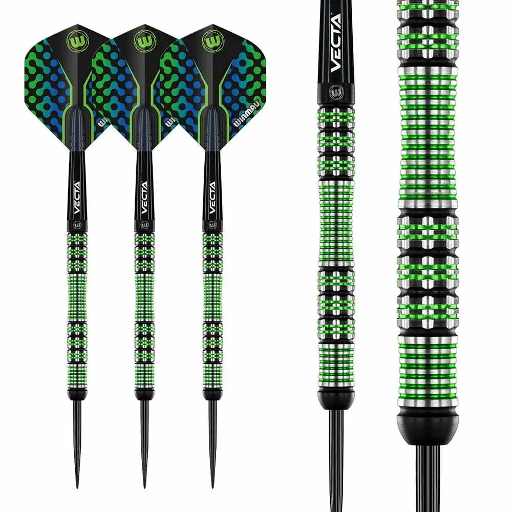 Dardos Winmau Brenda Dolan 21 90% Tungsteno 21g Profesionales vista 2