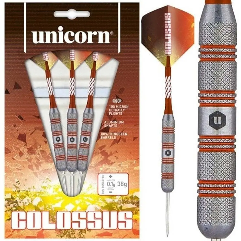Dardos Unicorn Darts Colossus 2 80% 38g vista 3