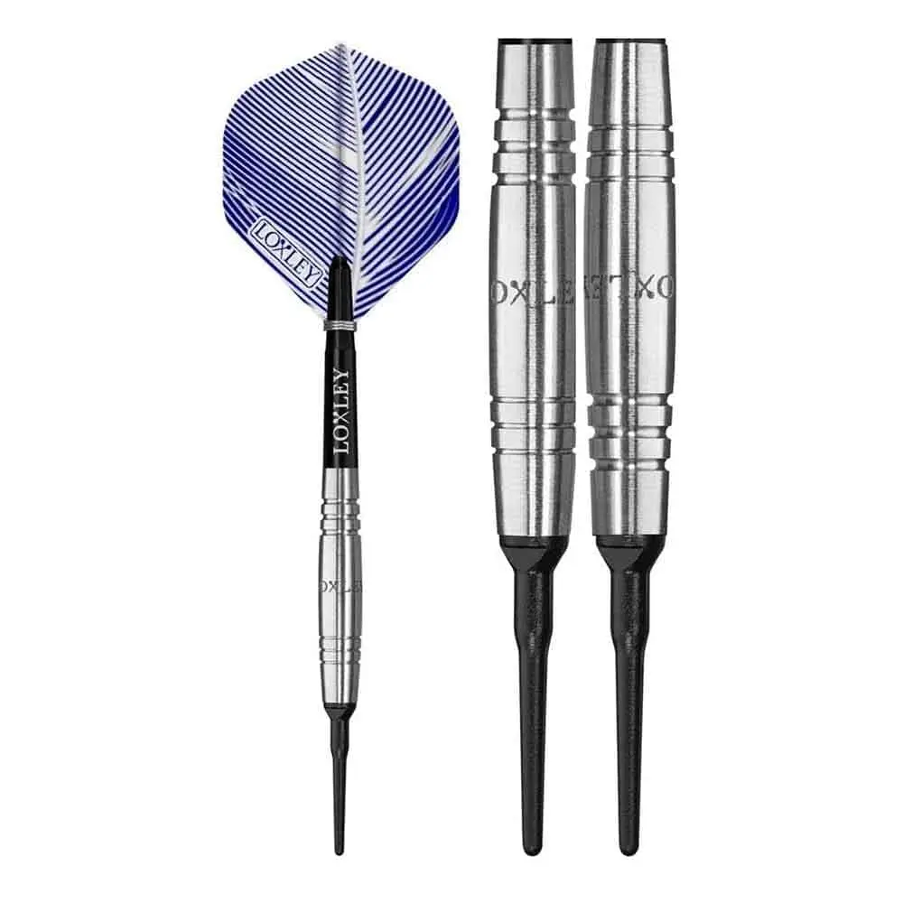 Dardos Loxley Darts Gisbourne Punta Plastico 90% Tungsteno 18g Profesionales vista 2
