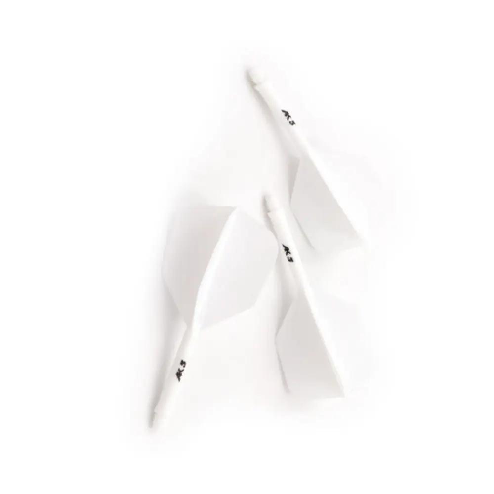 Plumas Cuesoul Flights AK5 Shape M BlancaCSAK-58YS vista 3
