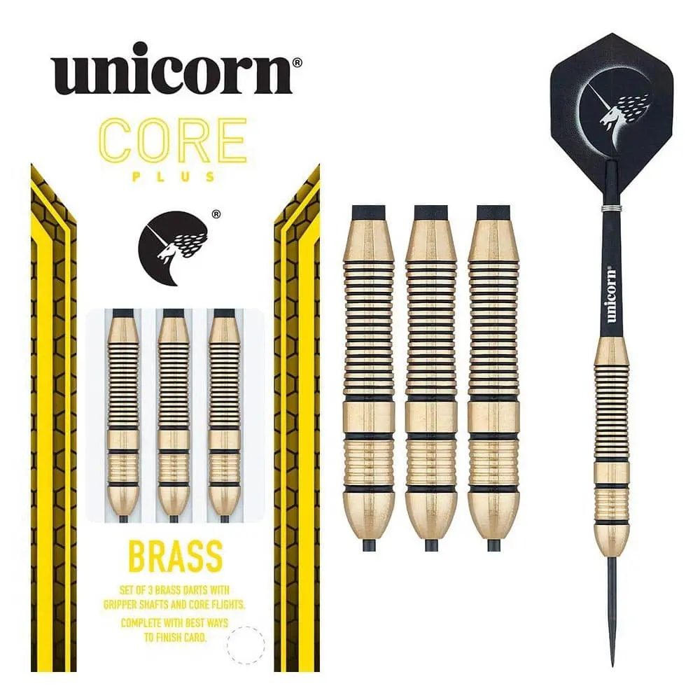 Dardos Unicorn Core Plus Brass S1 22gr Latón8676 vista 4
