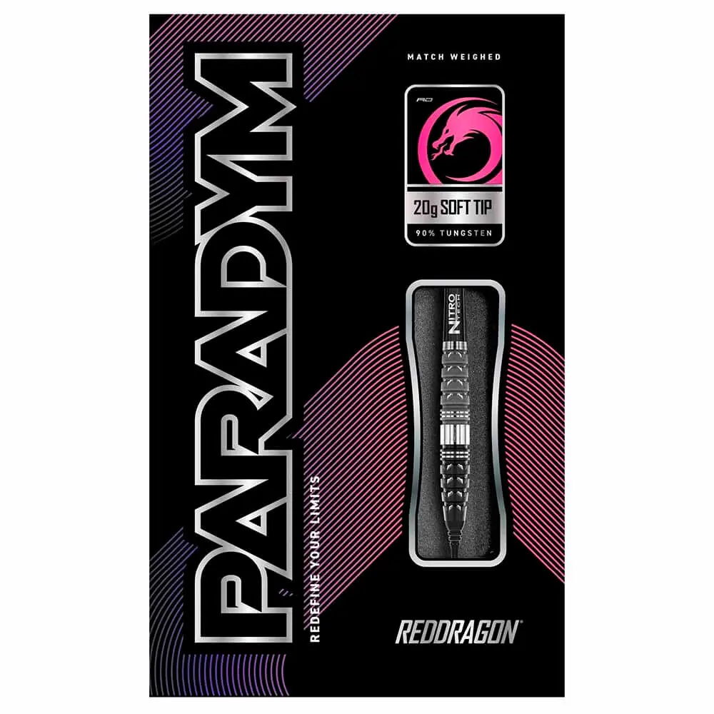 Dardos Red Dragon Paradym Torpedo 90% Tungsteno 20g Profesionales vista 6
