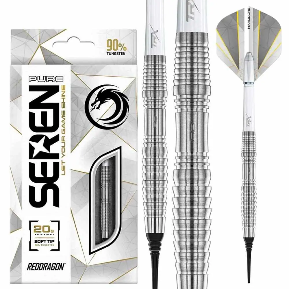 Dardos Red Dragon Seren Pure 3 90% Tungsteno 20g Profesionales vista 6