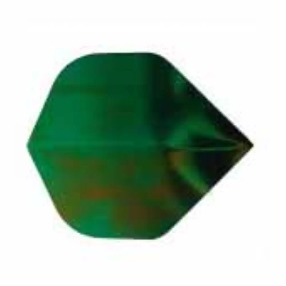 Plumas Iridescent Smooth Standard Verde vista 3