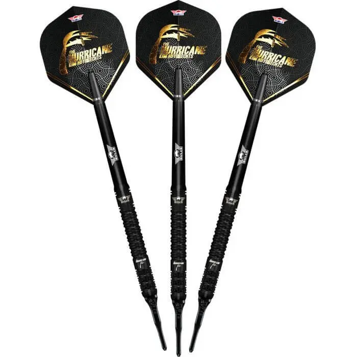 Dardos Bulls Darts Kim Huybrechts E2 P.Plastico 90% Tungsteno 19g Profesionales vista 3