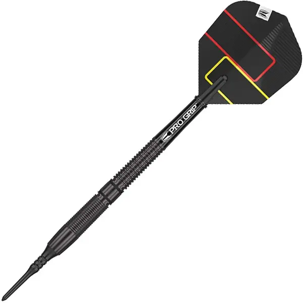 Dardos Target Gabriel Clemens Black Soft Tip 90% Tungsteno 19g Profesionales vista 2