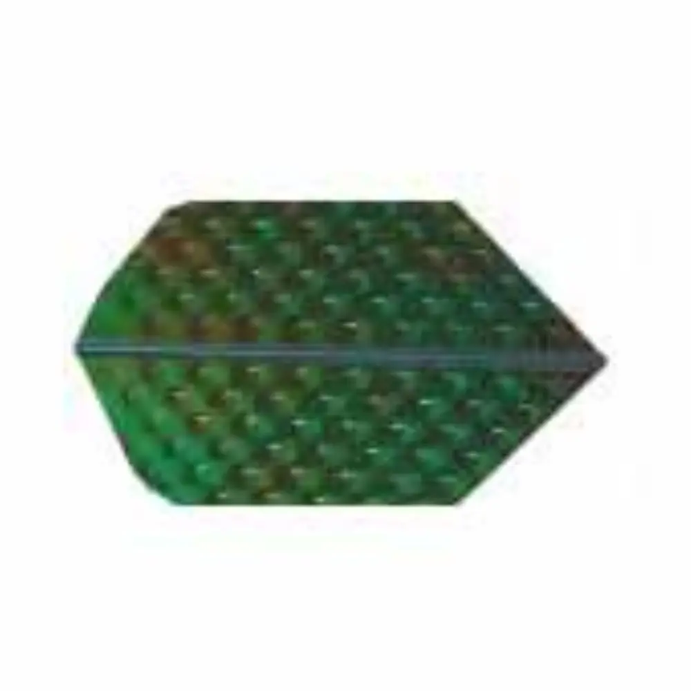 Plumas Iridescent Embossed Slim Verde vista 3