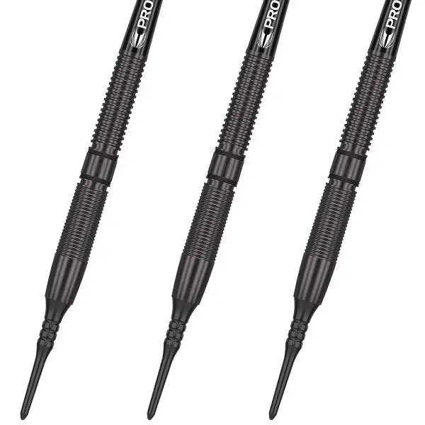 Dardos Target Gabriel Clemens Black Soft Tip 90% Tungsteno 19g Profesionales vista 3