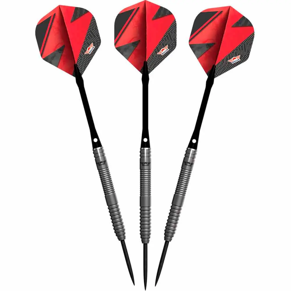 Dardos Bulls Darts Lightning Red P.Metal 80% 23g vista 4