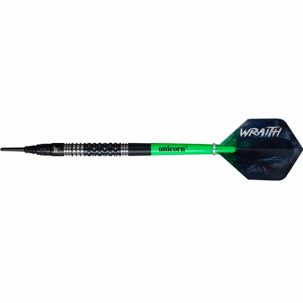 Dardos Unicorn Wraith James Wade Phase 2 P.Plastico 90% Tungsteno 19g Profesionales