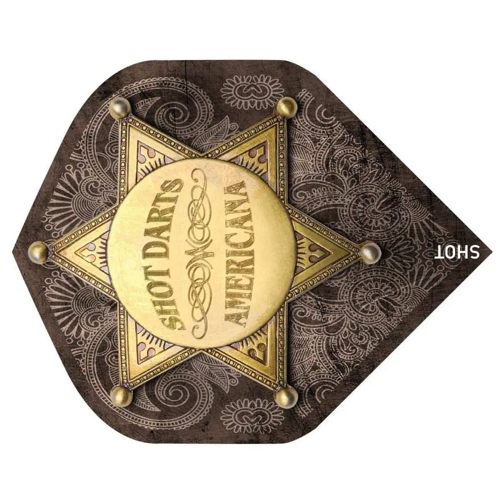 Plumas Shot Darts Americana Tin StandardSH-SF5415 vista 3